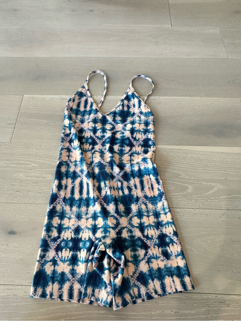 SKATIE Sydne Bodysuit pink blue sz small